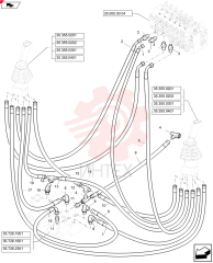 FLEXIBLE HOSE,6mm ID x 980mm L
