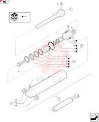 CYLINDER,Double Acting, 63.5mm Rod, 907mm Stroke 87487863