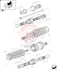 WASHER,50mm ID x 70mm OD x 4mm Thk 9968279 (1)