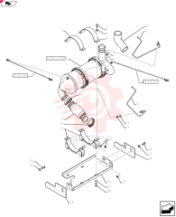 MUFFLER 84372025
