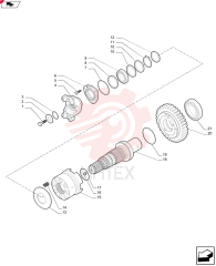 SCREW,M12 x 1.25 x 25mm P3533055 (2)