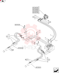 FLEXIBLE HOSE,12.7mm ID x 620mm L 87619508 (4)