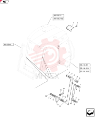 RETAINER,300mm L x 1mm Thk