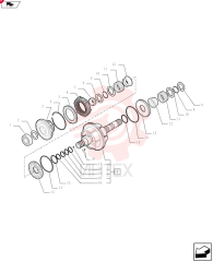 BEARING, BALL,45 mm ID x 85 mm OD x 19 mm