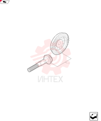 BEVEL GEAR,14T / 32T