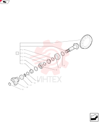 BEVEL GEAR,T12 Pinion / T33 Gear