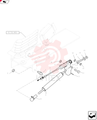 BALL STUD,M10 x 1.5mm x 39mm L