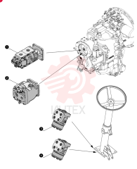 HYDRAULIC PUMP,40.26 CC 87743513 (1)