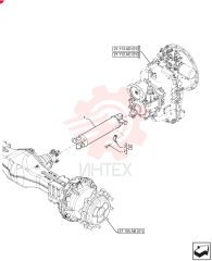 PROPELLER SHAFT,185mm L 84120423 (2)