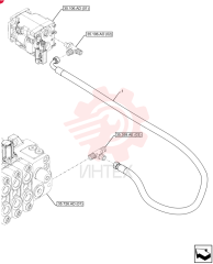 FLEXIBLE HOSE,19mm ID x 1250mm L
