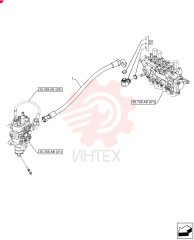 HOSE,19.05mm ID x 900mm L, SAE 100R17 84159452 (1)
