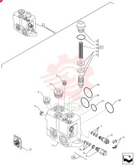 HYD VALVE SECTION 84231764
