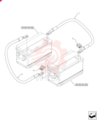 GROUND CABLE 87427923