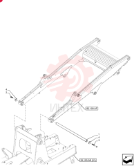 PIN,50.6mm OD x 1057mm L