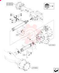 PROPELLER SHAFT,201.9mm L 84120429 (2)