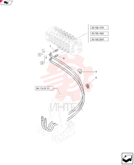 FLEXIBLE HOSE,12.7mm ID x 1200mm L