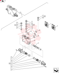 HYD VALVE SECTION 84231784