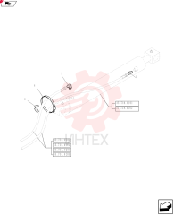 HYD CONNECTOR,1" - 14 ORFS x 1-1/16 - 12 ORB 83962539 (2)