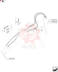 HYD TUBE,12 mm OD 87617945 (2)