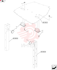FLANGE NUT,M4 x .7, Flg