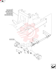 AXLE PIN,50mm OD x 436.5mm L 138616A1 (2)