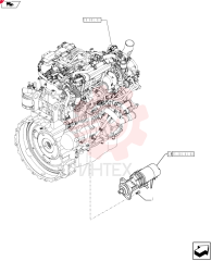 STARTER MOTOR,12V, 2.7kW