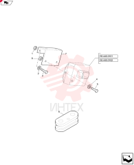 NUT,M6 x 1, Cl 8