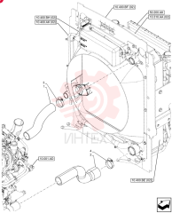 RADIATOR HOSE 84329358