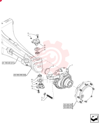 STEERING KNUCKLE 84259616 (2)