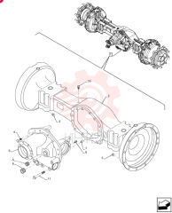 REAR AXLE 87692510 (2)