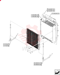 OIL COOLER 87441876 (2)