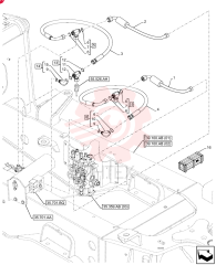 FLEXIBLE HOSE,12.7mm ID x 620mm L 87638573