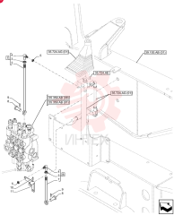 THREADED ROD,M8 x 310.6mm L