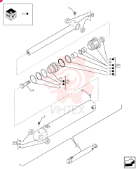 CYLINDER,Double Acting, 63.5mm Rod, 88.9mm OD, 765mm Stroke 87499150 (3)