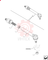 TIE-ROD,397mm L 84264410 (2)