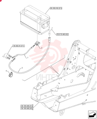 POS BATTERY CABLE 47478524