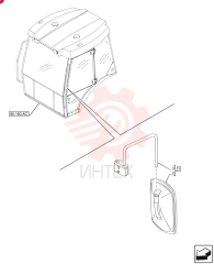 LH MIRROR 85820139