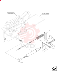 BALL STUD,M10 x 1.5mm x 39mm L