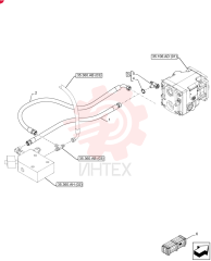 FLEXIBLE HOSE,8mm ID x 900mm L