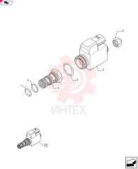 O-RING,0.07" Thk x 0.426" ID, -13, Cl 5, 75 Duro
