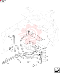 TEE,13/16" - 16 JIC x 13/16" - 16 ORFS x 13/16" - 16 ORFS