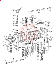 HYDRAULIC VALVE D8NNA519BA