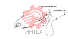 Дроссельное устройство (Luo Tuo LR4B3-22) 23C0143 001