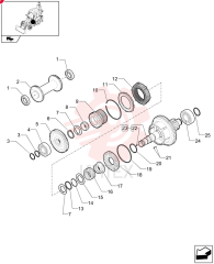 BEARING, BALL,35 mm ID x 72 mm OD x 17 mm