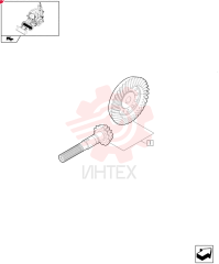 BEVEL GEAR,14T / 31T