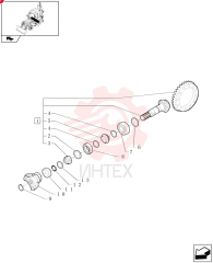 BEVEL GEAR,T12 Pinion / T33 Gear