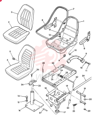 DRIVER SEAT E7NN400CB