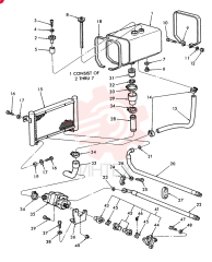 RESERVOIR ASSY. E7NN875AA (2)