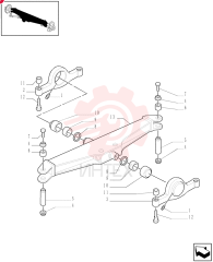LUBE NIPPLE,Straight, 1/4"-28 x 0.54" 13406911 (1)