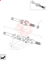 ARTICULATED SHAFT 9968056
